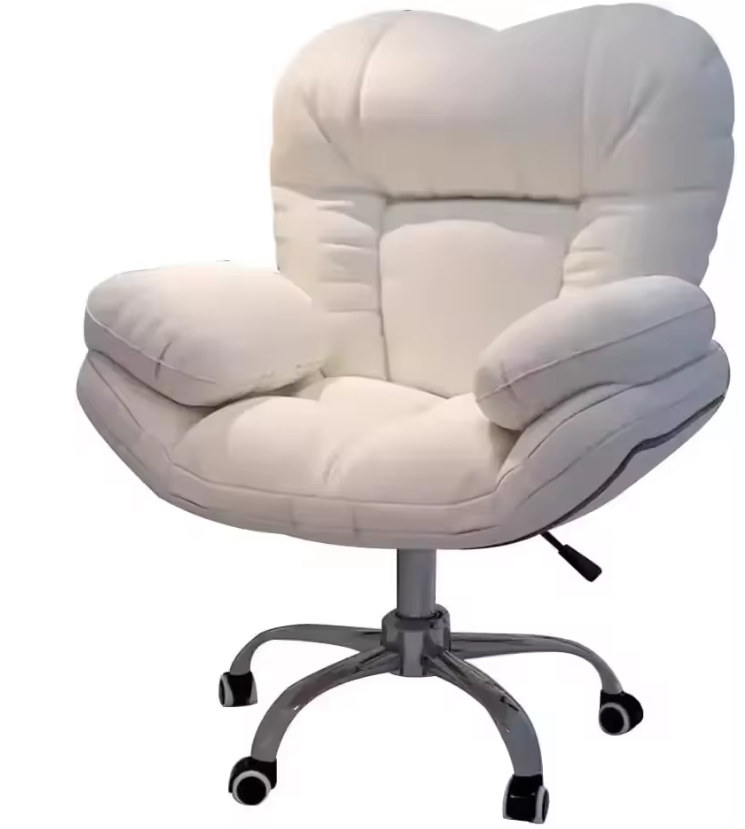 Dark Gray Recliner Gaming Chair - Home Office Desk Chair with Lift, Comfortable Armchair for Living Room & Bedroom