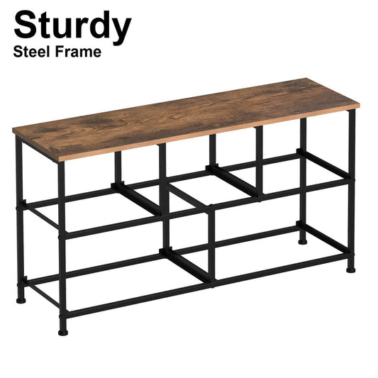 5-Drawer Fabric Dresser for Bedroom Closet, Nursery Hallway, TV Stand Cabinet with Retro Floral Pattern Wood Top Drawers