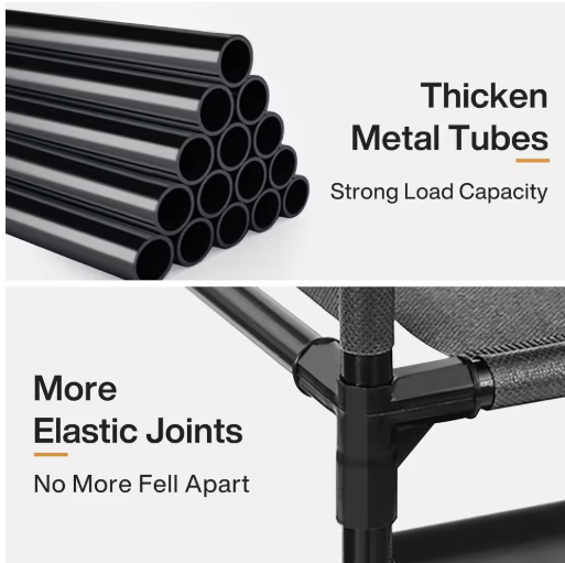 bookshelf with 4 Bins Drawers for Closet Entryway, Vertical Shoe Racks Free Standing wardrobes, clothes rack