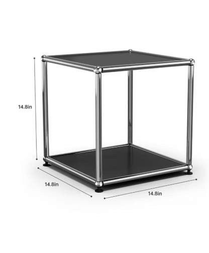 Modern TV Stand Storage File Cabinet With Metal Frame for Living Room Bedroom Office Book Shelf Bedside Table