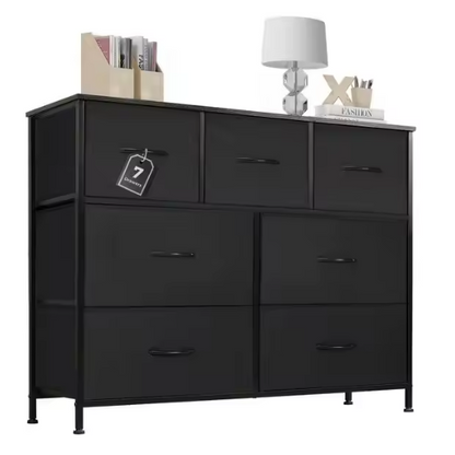 Dresser for bedroom 7 storage Spaces, assembled wardrobe lockers, bedroom furniture lockers