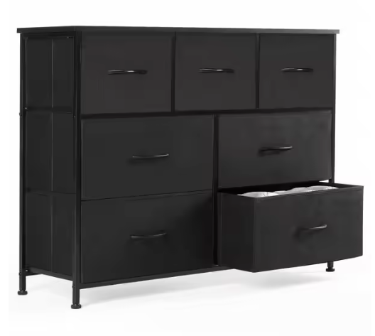 Dresser for bedroom 7 storage Spaces, assembled wardrobe lockers, bedroom furniture lockers