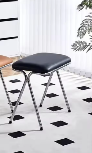Dining Stool Bench Kitchen Dining Stool Chair Portable Dressing Square Dining Stool Interior Stackable Portatil Room Furniture